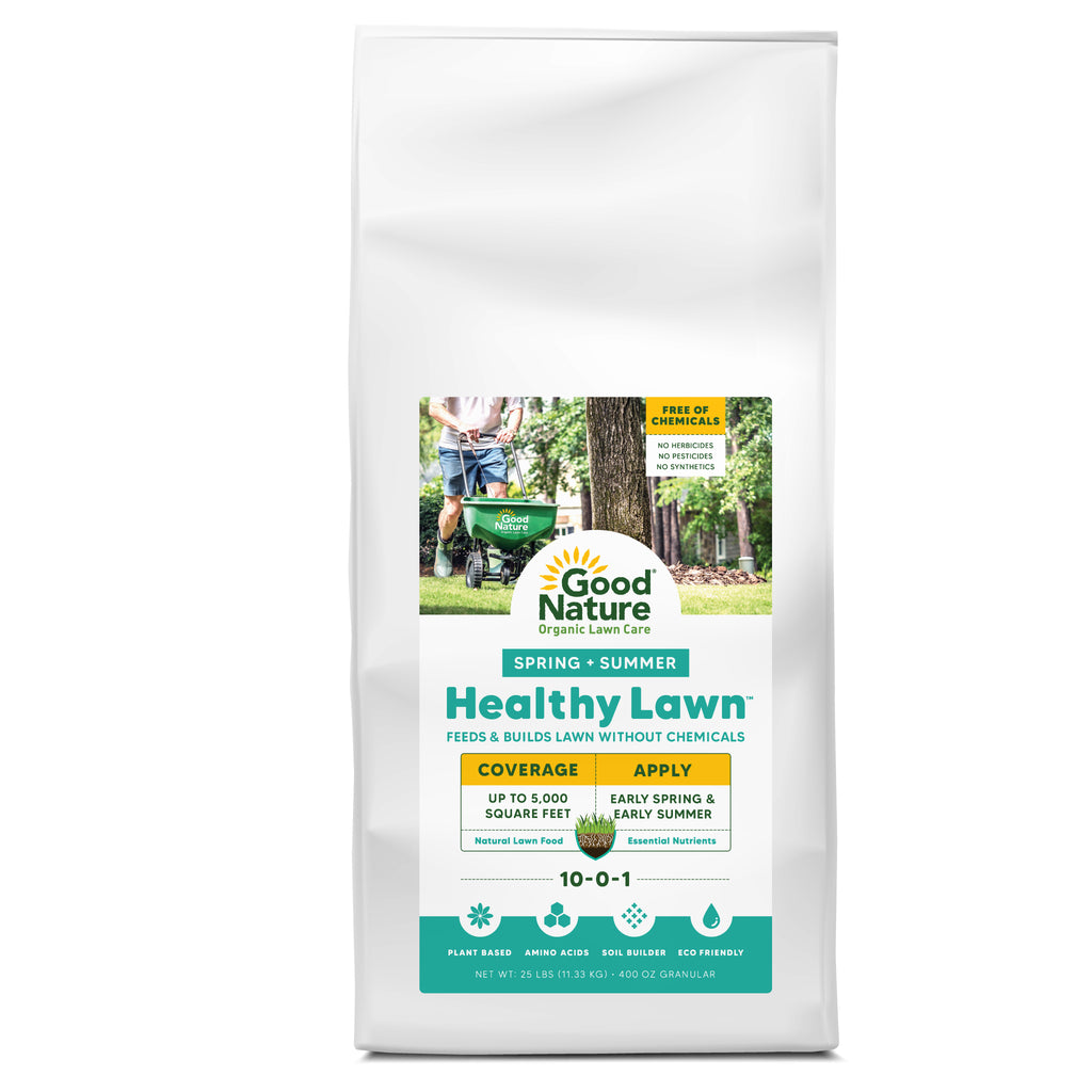 Good Nature Healthy Lawn Organic Fertilizer Spring + Summer 25 Pounds